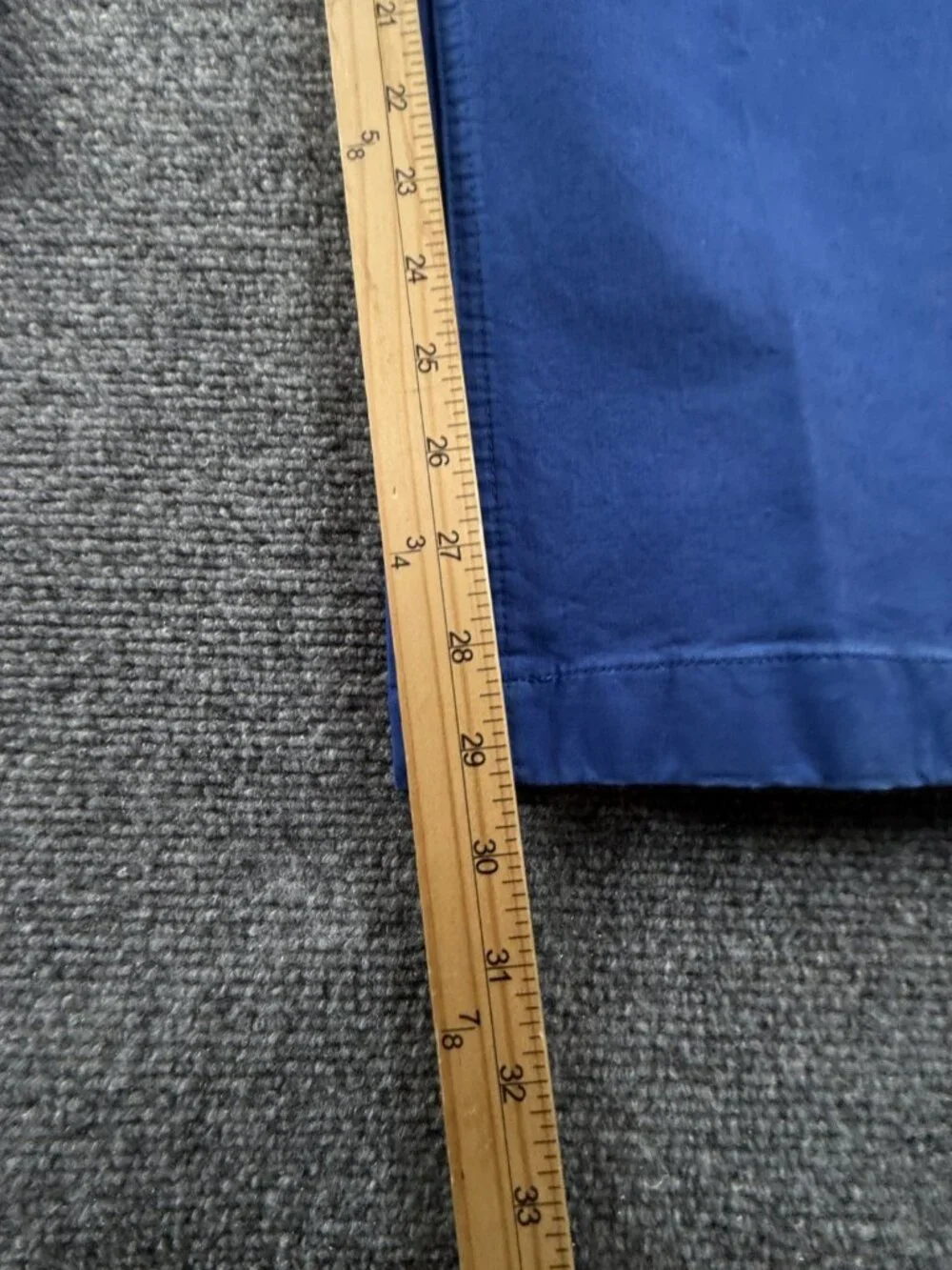 NWT Peter Christian 38x30 Vibrant Blue Chino Pants Cotton Spandex MT33 Men